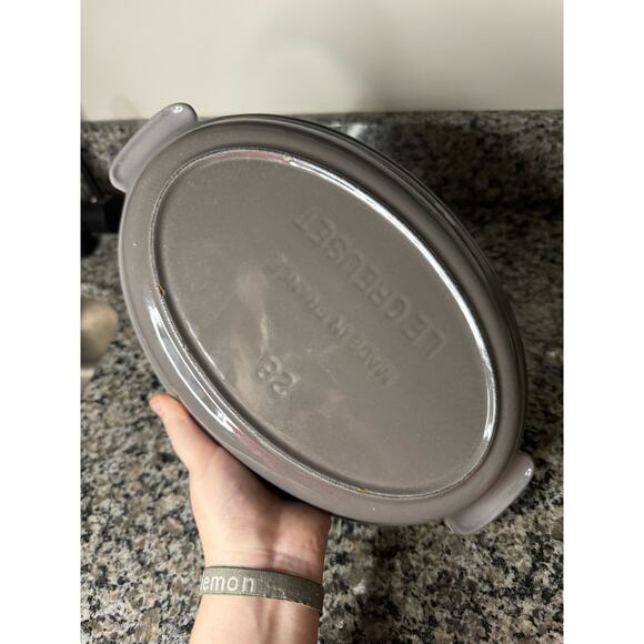 Vintage Le Creuset Enameled Cast Iron Baking Casserole - Picture 4 of 4